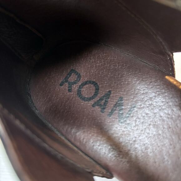 Bed Stu Roan Hali Black Leather Slingback Sandals Flats US Size 7.5 - Picture 9 of 10